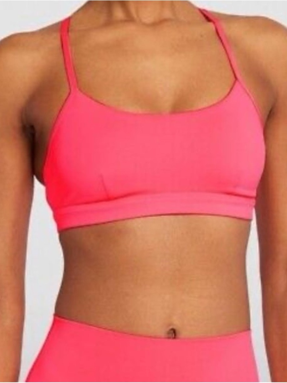 ALO Yoga Hot Pink Airlift Intrigue Bra Sz XS